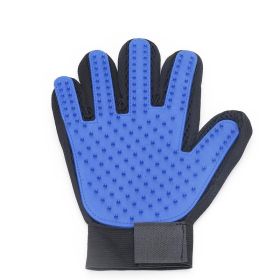 Pet Hair Removal Gloves Massager Bath Cleaning Tool For Dogs Cats (style: Right Hand)